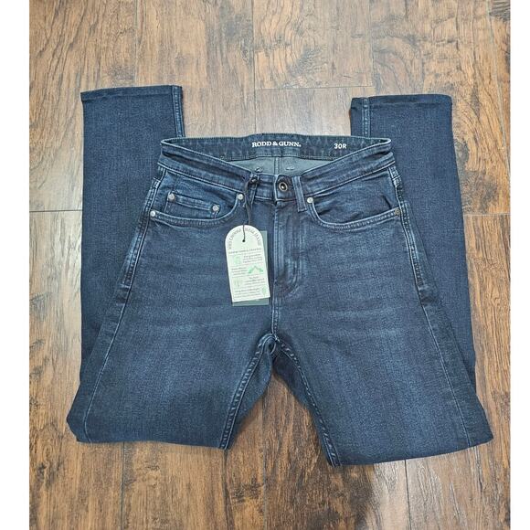 New Rodd & Gunn Weston Straight Fit Italian Denim Size 30R - Picture 1 of 7